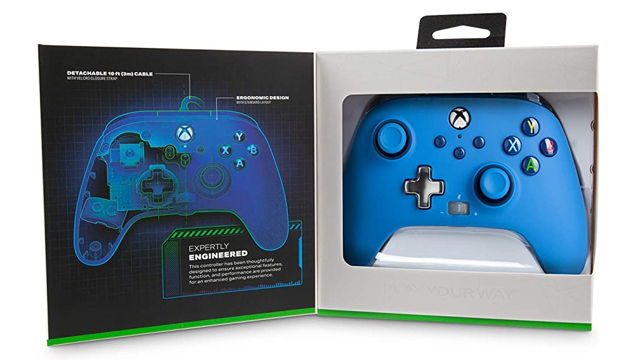 PowerA Wired Controller for Xbox One - Blue 