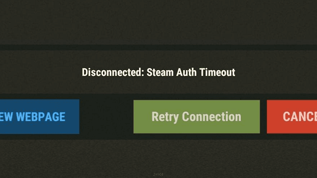что такое Steam Auth Timeout