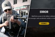 PUBG modified access to the lobby is detected