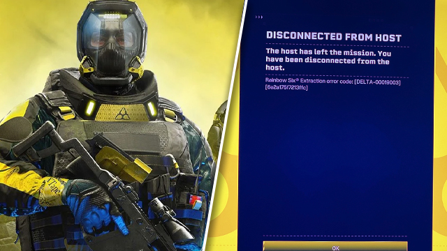 Rainbow Six Extraction 'Disconnected From Host' error fix