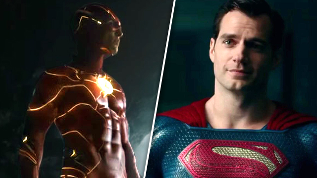 The Flash movie leaks superman