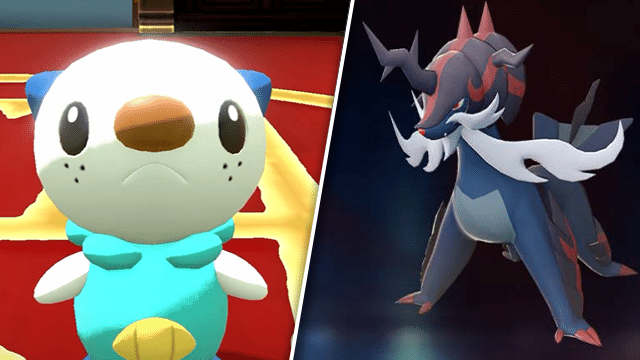 Pokemon Black 2 Best Team With Oshawott Pokmon The Legend Of Oshawott Razor Sword My Pokemon Card