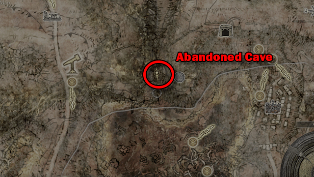 Elden Ring Abandoned Cave Location How to Get the Gold Scarab Talisman