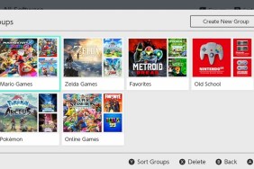 Nintendo Update Groups Folders Switch
