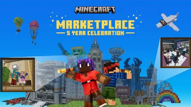 Minecraft Marketplace 5th Anniversary