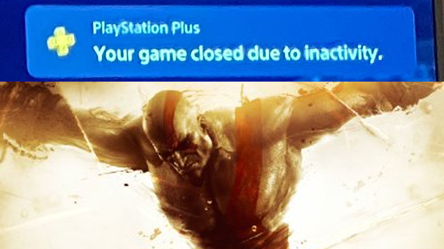 PS Plus Your Game Closed Due To Inactivity Notification Fix And 