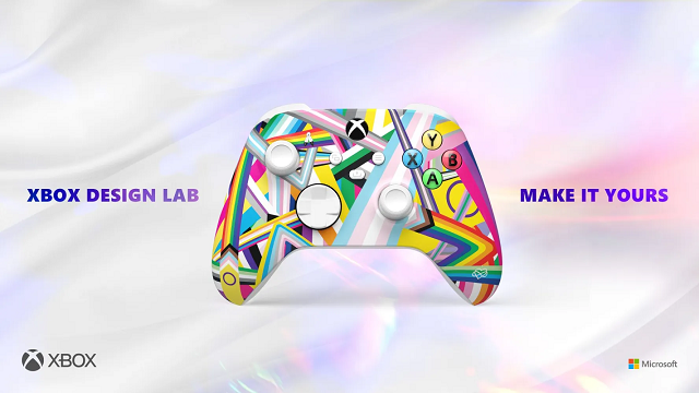 Xbox Design Lab Pride Controller