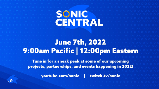 sonic central 2022 event date time sega