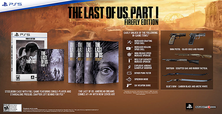 The Last of Us Part 1 Firefly Edition Restock