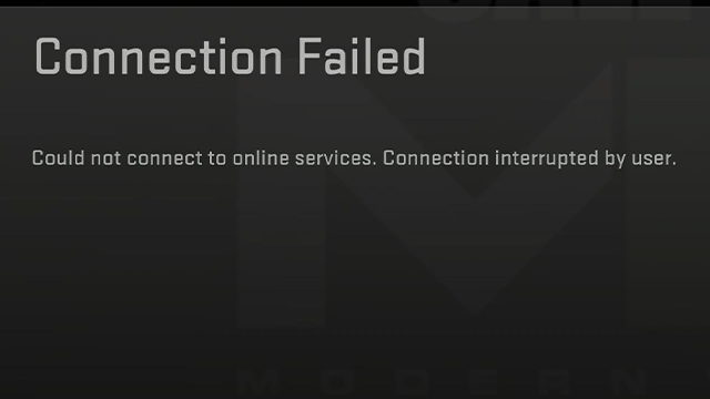 How to fix 'Steam Connection Time Out' error for MW2