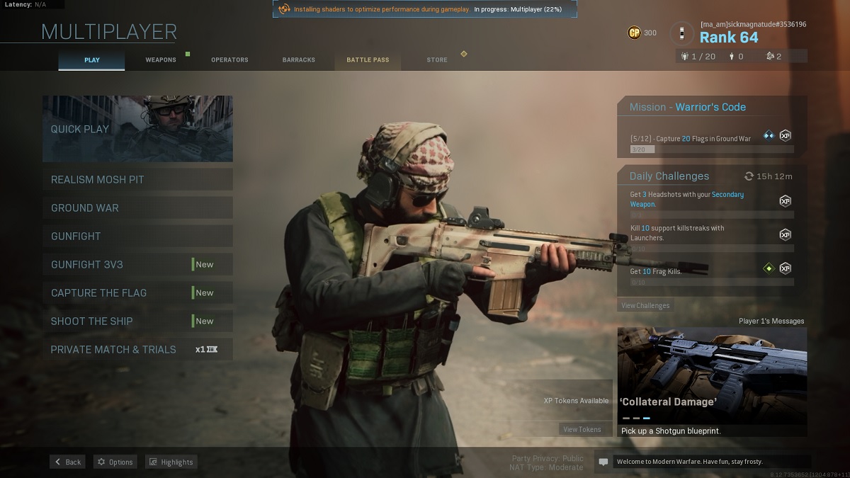 Modern Warfare 2 (MW2) 'Shaders Optimization' Stuck Bug Fix - GameRevolution