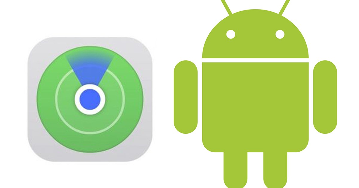 can you add an android phone to find my iphone