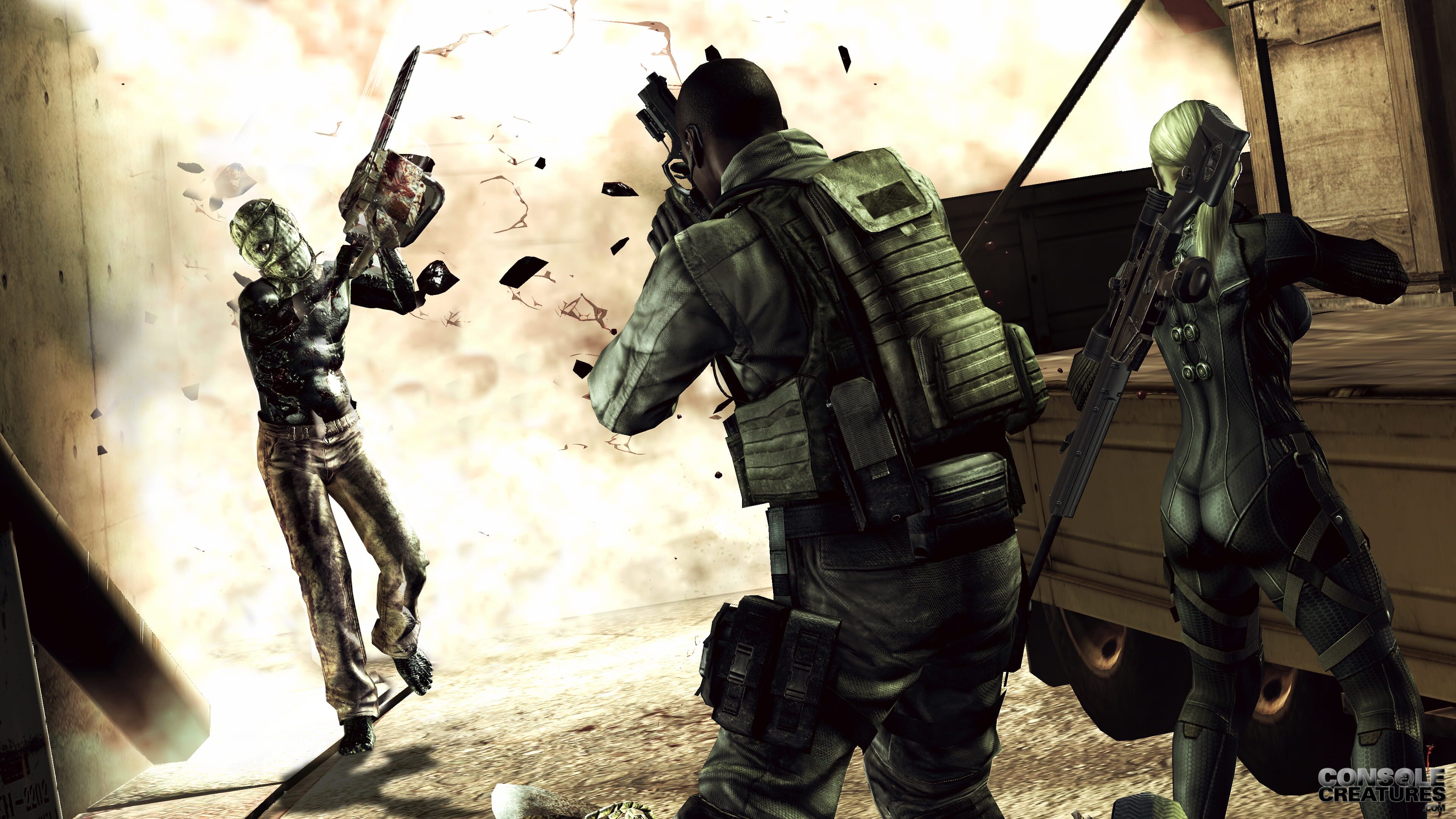 Resident Evil 5 - game screenshots at Riot Pixels, images