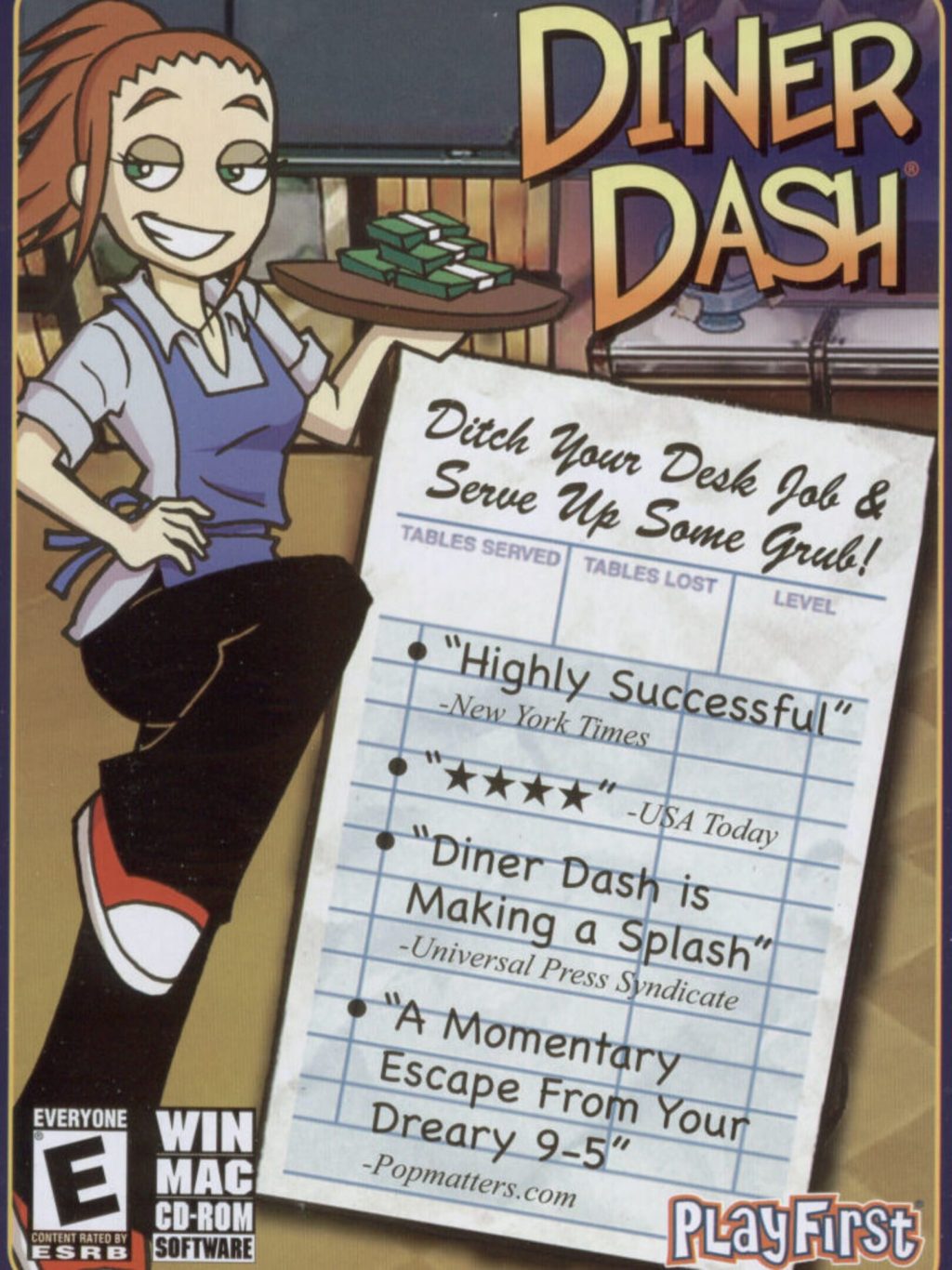 Diner Dash Review (WiiWare)