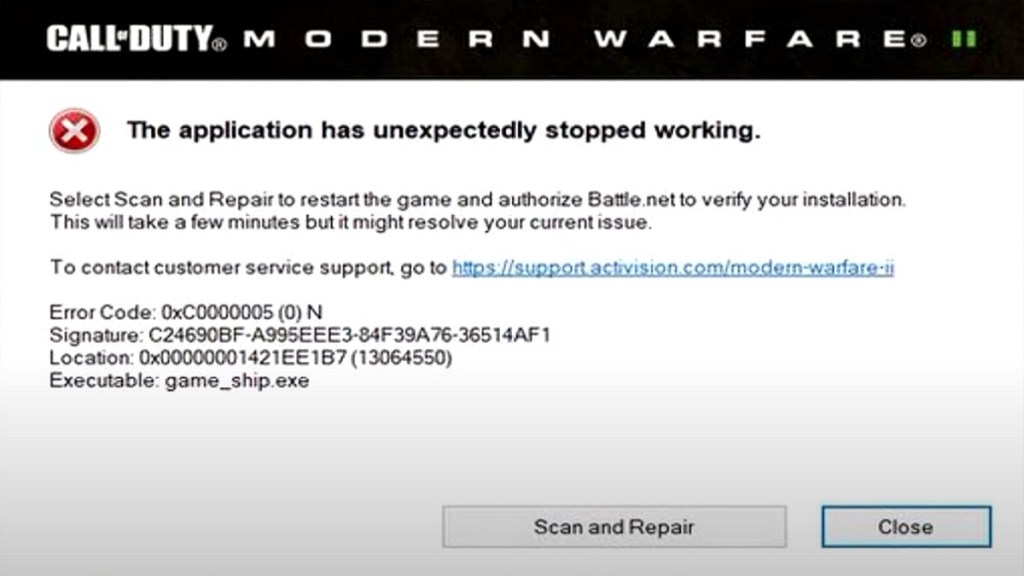 Warzone 2 error codes, and how to fix them in Modern Warfare 2