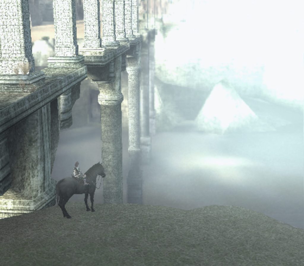 how to pick up items in shadow of the colossus