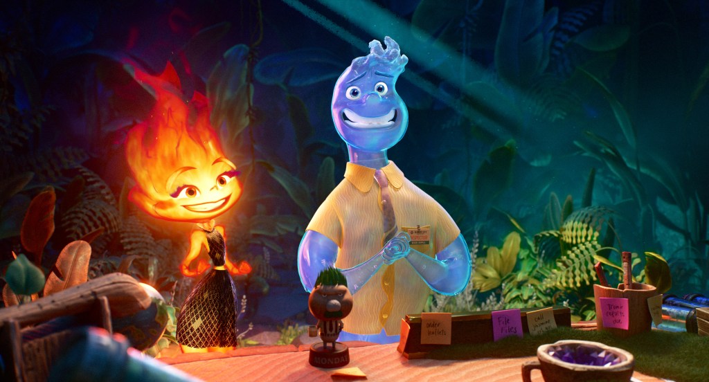 disney pixar elemental release date teaser trailer cast plot