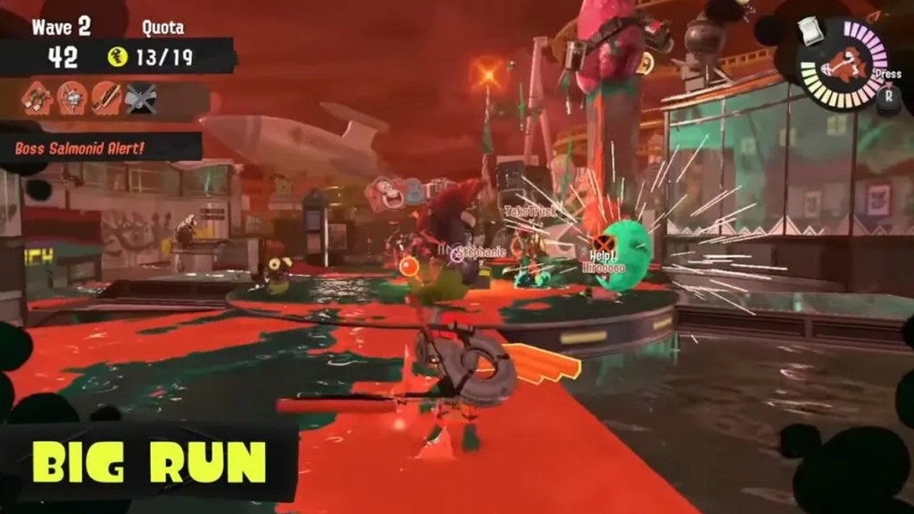 Splatoon 3 Big Run Event Date