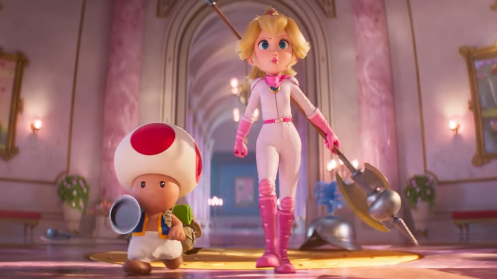 Super Mario Bros. Movie Second Trailer Peach