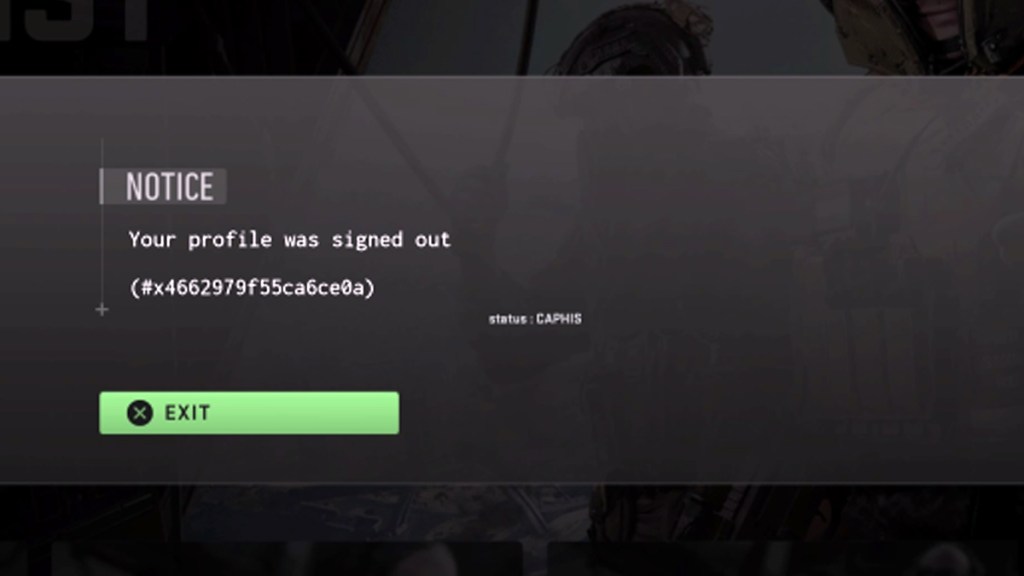 Warzone 2 'Your Profile Was Signed Out' Error Message Fix