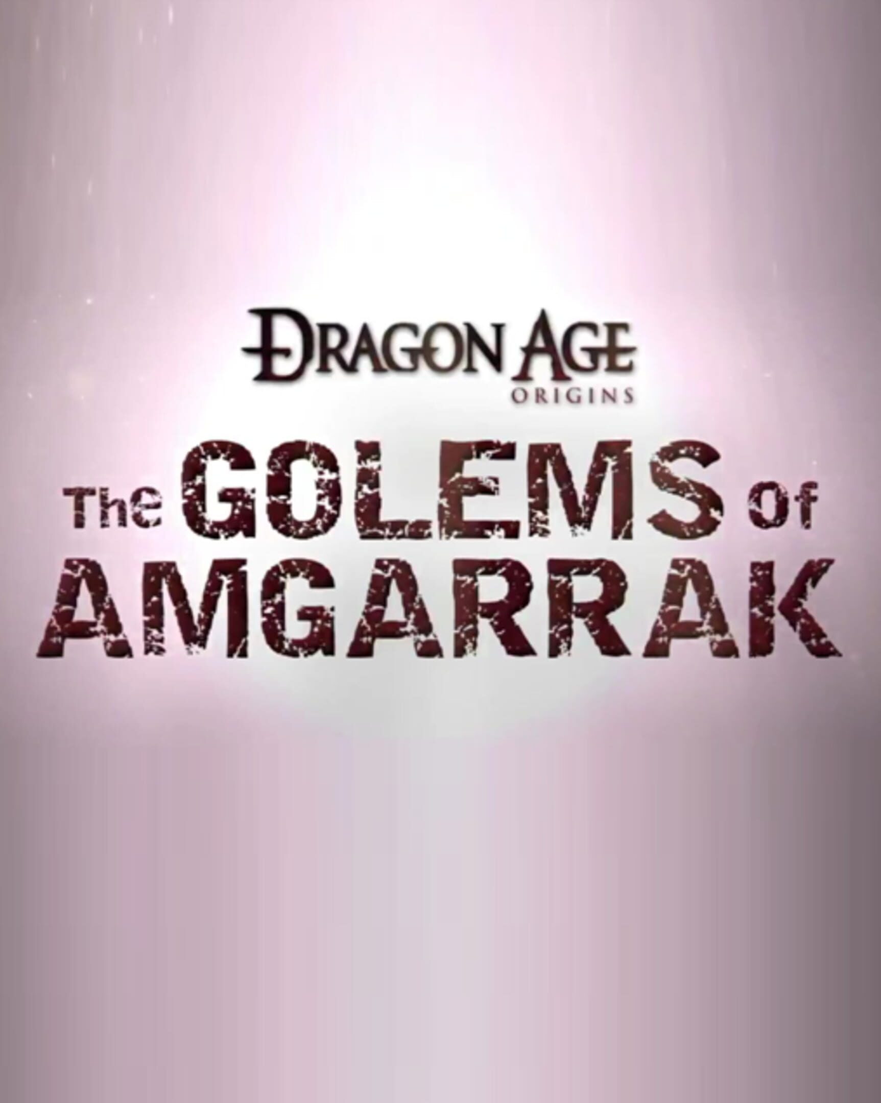 PC/XBOX360/PS3 Game Review: Dragon Age: Origins Golems of Amgarrak