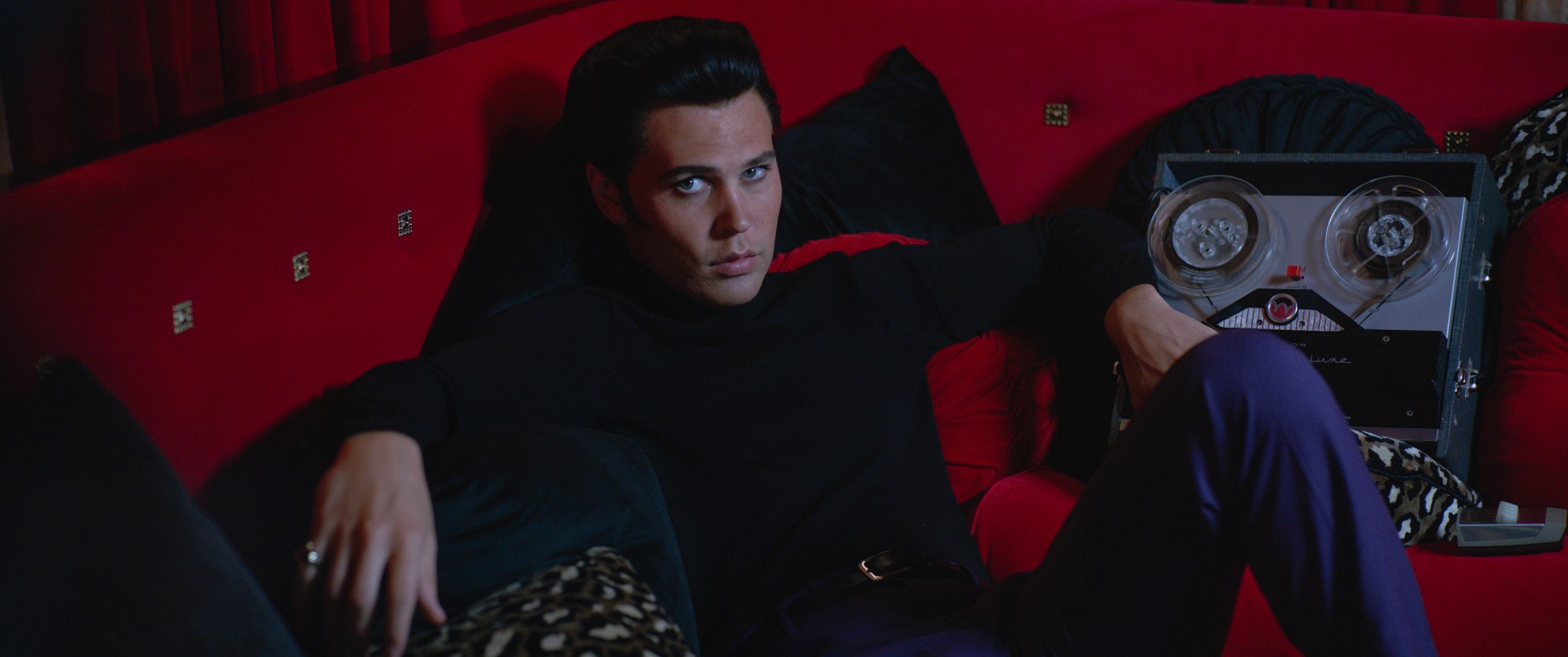 Austin Butler as Elvis Presley in “ELVIS,” a Warner Bros. 