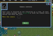 Dwarf Fortress Open Tutorial if you close it