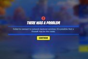 Fortnite Failed to Connect Firewall Error