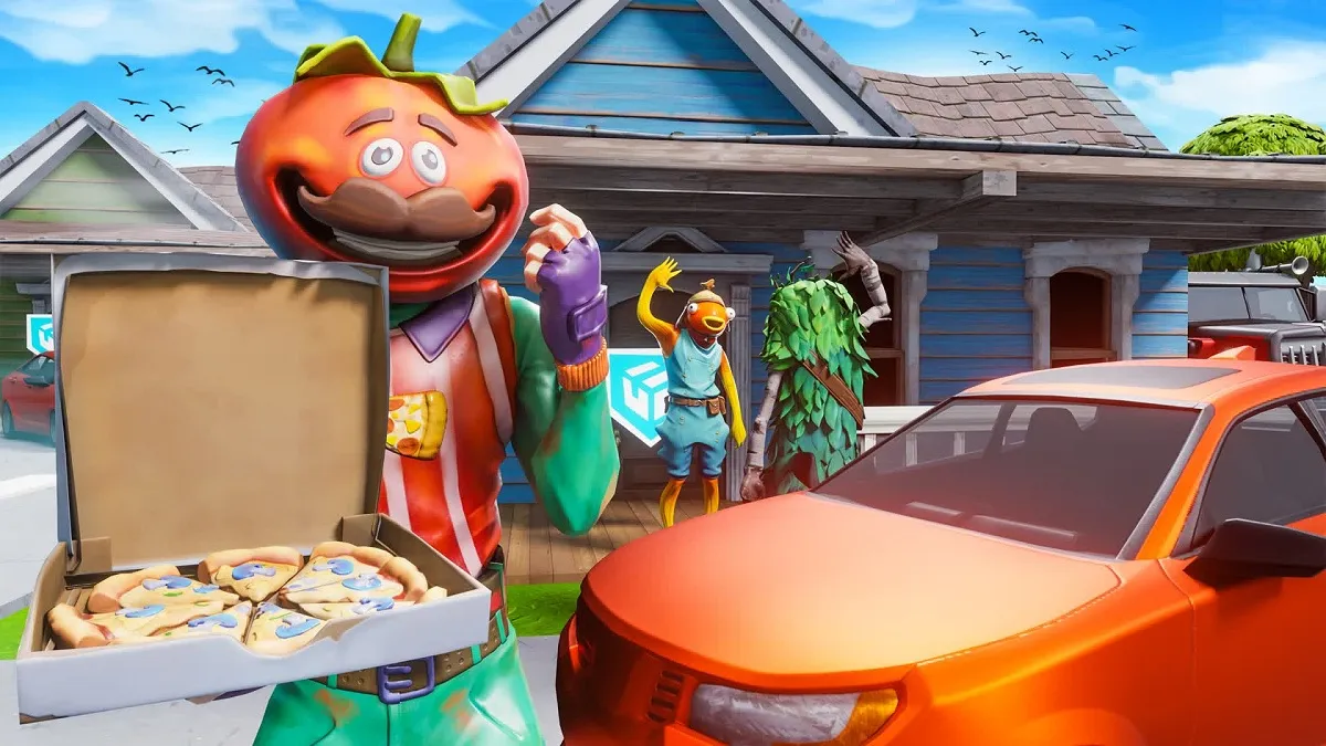 Fortnite Winterfest 2022 Where to Find Pizza in Cozy Lodge Location