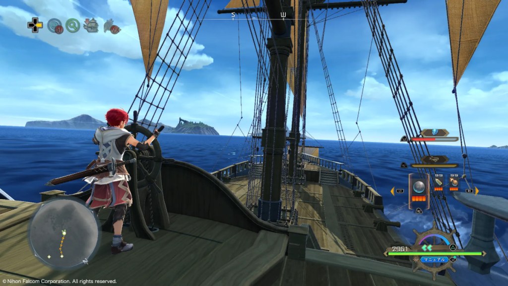 Ys X: Nordics Ship Combat and Traversal