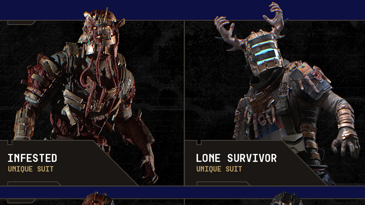 Dead Space Remake - All Suits Showcase 