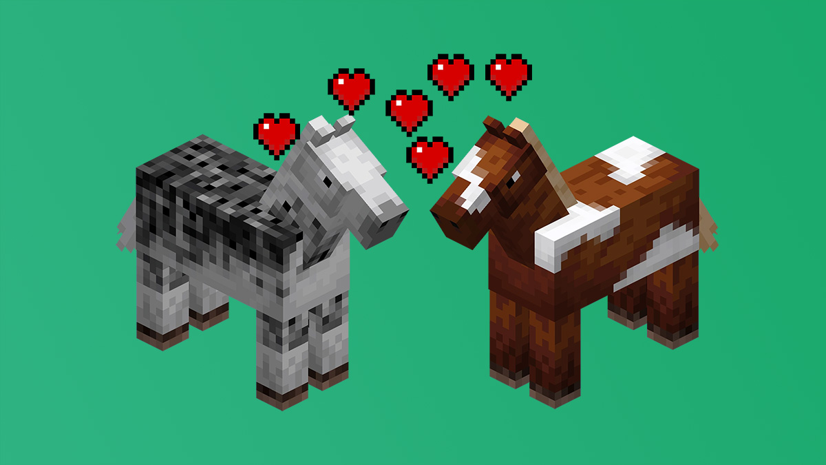 Minecraft How to Breed Horses, Donkeys, and Mules GameRevolution