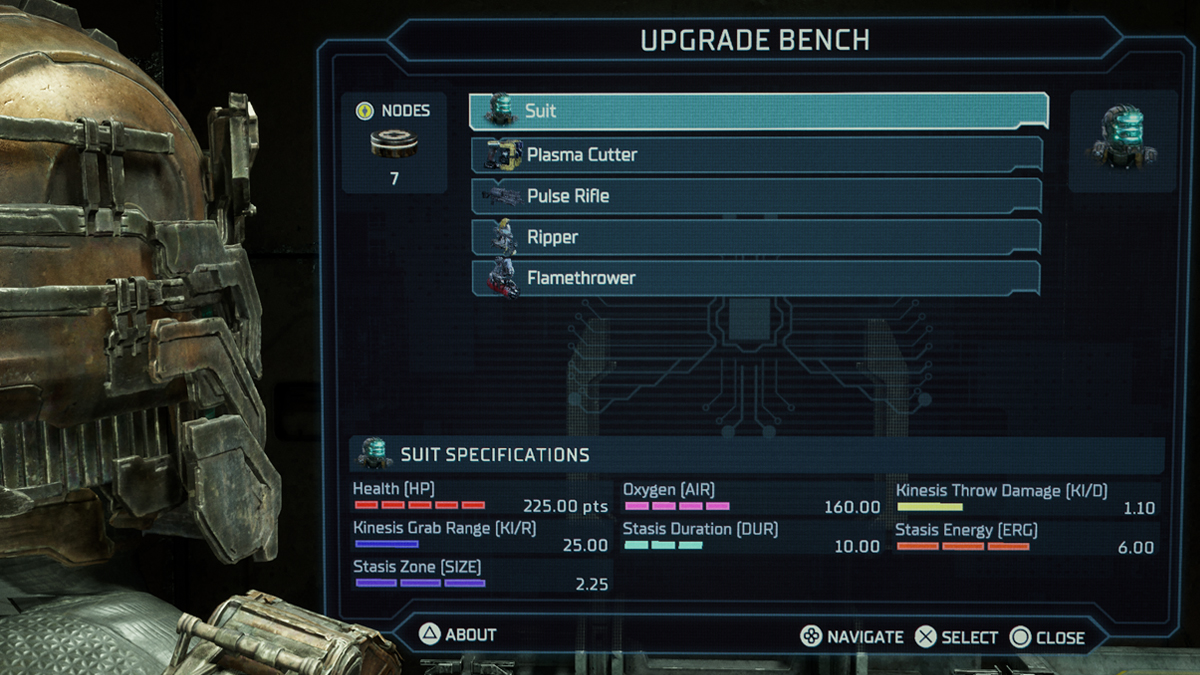 All Suit Upgrades and Locations in Dead Space Remake