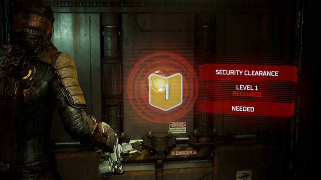 Dead Space Remake security clearance 1