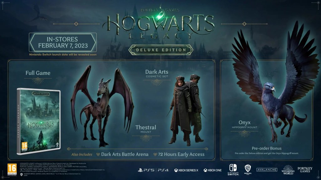 Hogwarts Legacy Deluxe Edition Content, Early Access Will Work