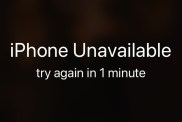 iPhone Unavailable Try Again in 1 Minute