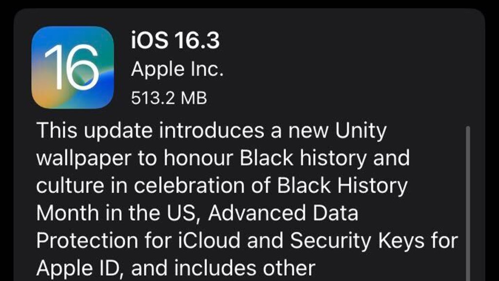 ios 16.3