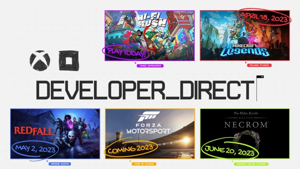 Xbox and Bethesda Developer Direct Showcase