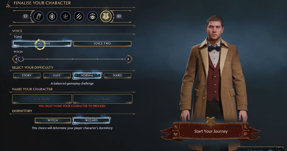 Hogwarts Legacy Can You Change Your Gender? GameRevolution