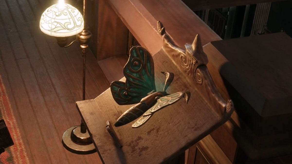 Hogwarts Legacy Moth Mirror Puzzle How to Activate the Butterfly