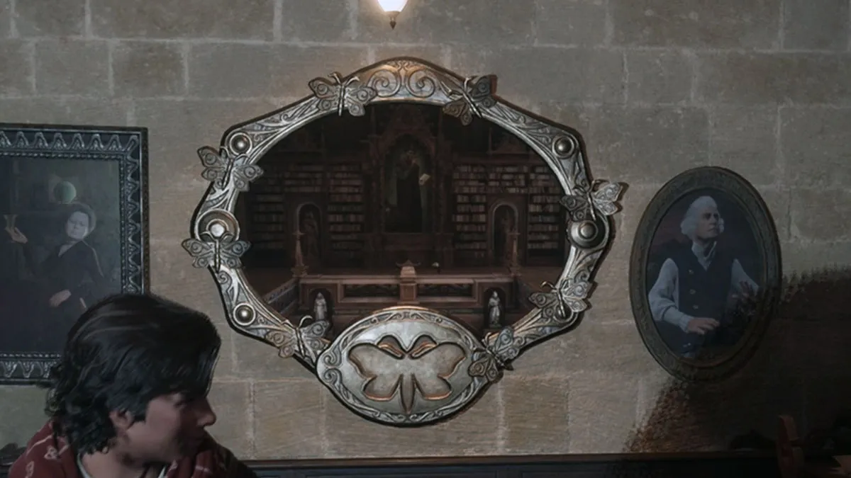 Hogwarts Legacy Moth Mirror Puzzle How to Activate the Butterfly