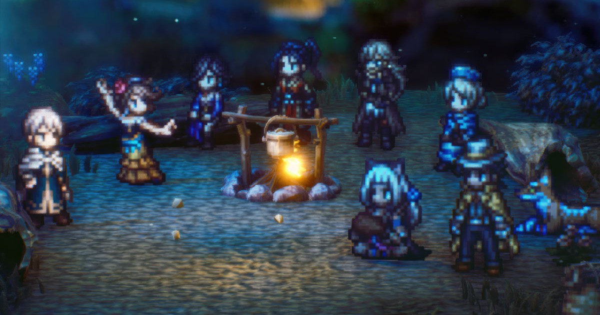 Octopath Traveler 2 is coming in February with a day/night system