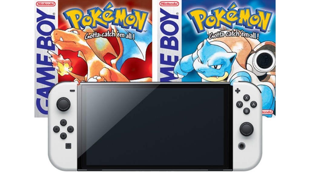 Pokemon Red + Blue Switch Versions Missing