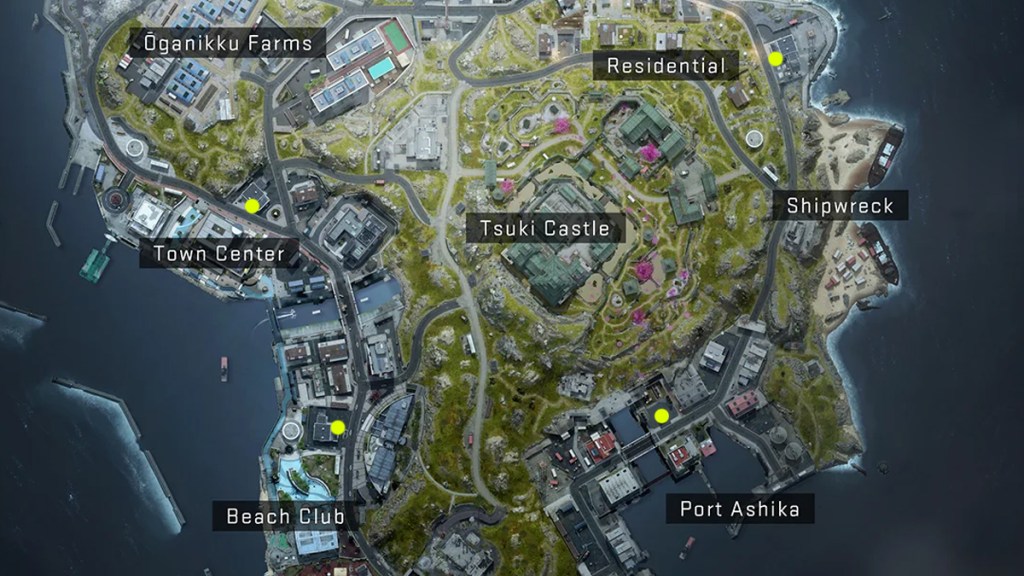 Warzone 2 Sea Treasures Token Machine Locations