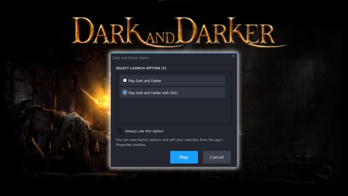 Is Dark and Darker on Steam?