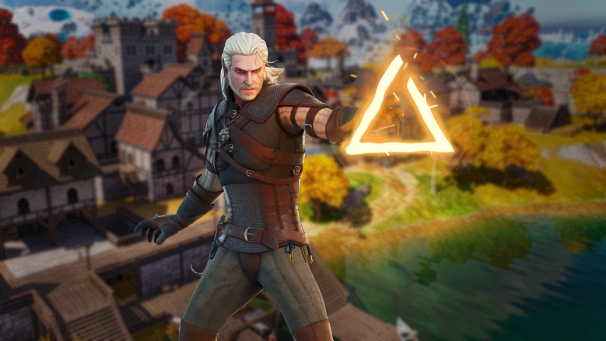 Unlock Geralt of Rivia in the Fortnite Battle Royale Chapter 4 Season 1  Battle Pass!