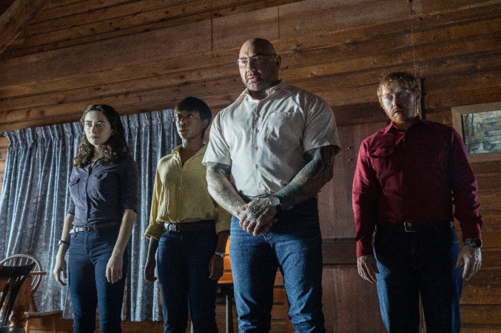 knock at the cabin rotten tomatoes score revealed reviews m night shyamalan