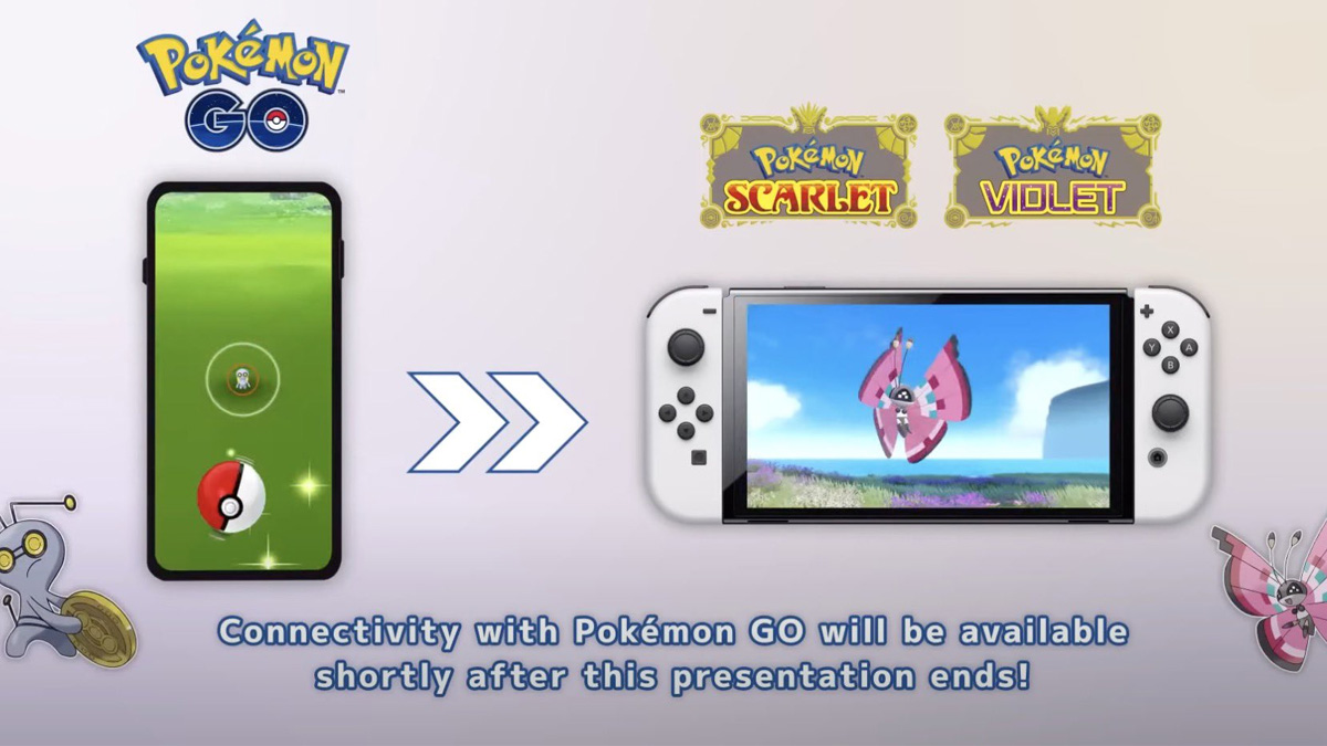 server Kort levetid Professor How to Connect Pokemon Go to Scarlet and Violet to Get Gimmighoul and  Vivillon - GameRevolution