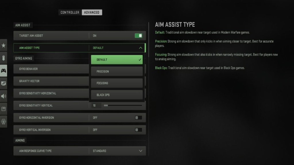 Best Aim Assist Settings in MW2 - N4G