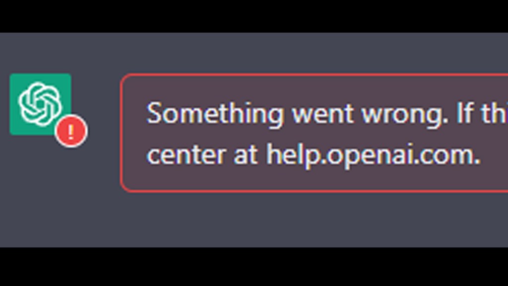 ChatGPT 'Something Went Wrong' Error FIx